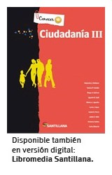 Papel CIUDADANIA 3 SANTILLANA CONOCER + (NOVEDAD 2013)