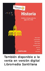 Papel HISTORIA AMERICA Y EUROPA ENTRE LOS SIGLOS XIV Y XVIII SANTILLANA CONOCER + (NOVEDAD 2013)