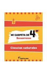 Papel MI CARPETA DE 4 CIENCIAS NATURALES SANTILLANA BONAERENSE (NOVEDAD 2014)