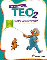 Papel DE LA MANO DE TEO 2 SANTILLANA TAREAS VUELTA Y VUELTA (PRACTICAS DEL LA MATEMATICA) (2014)