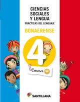 Papel CIENCIAS SOCIALES Y LENGUA 4 SANTILLANA CONOCER + BONAERENSE (NOVEDAD 2015)