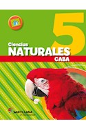 Papel CIENCIAS NATURALES 5 SANTILLANA EN MOVIMIENTO (CABA) (NOVEDAD 2017)