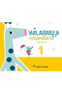 Papel MALABARES MATEMATICOS 1 SANTILLANA (ANILLADO) (NOVEDAD 2019)