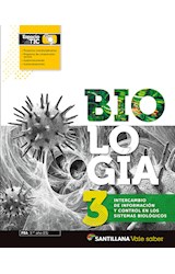 Papel BIOLOGIA 3 SANTILLANA VALE SABER INTERCAMBIO DE INFORMACION Y CONTROL EN LOS SISTEMAS (NOVEDAD 2019)