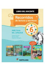 Papel RECORRIDOS DE LECTURA Y ESCRITURA 6 SANTILLANA (INCLUYE FRANKEINSTEIN) (NOVEDAD 2023)