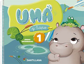 Papel UMA Y SAPO 1 SANTILLANA [AREAS INTEGRADAS] (ANILLADO) (NOVEDAD 2024)