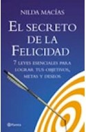 Papel SECRETO DE LA FELICIDAD 7 LEYES ESENCIALES PARA LOGRAR  TUS OBJETIVOS METAS Y DESEOS