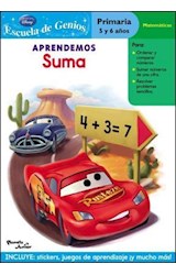 Papel APRENDEMOS SUMA (ESCUELA DE GENIOS) (PRIMARIA 5 Y 6 AÑO  S) (DISNEY CARS)