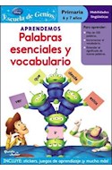 Papel APRENDEMOS PALABRAS ESENCIALES Y VOCABULARIO (TOY STORY ) (PRIMARIA 6 Y 7 AÑOS)