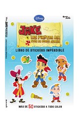 Papel JAKE Y LOS PIRATAS DEL PAIS DE NUNCA JAMAS LIBRO DE STI  CKERS IMPERDIBLE (DISNEY)