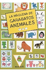 Papel MAQUINA DE GARABATOS ANIMALES