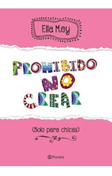 Papel PROHIBIDO NO CREAR (SOLO PARA CHICAS) (RUSTICO)