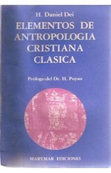 Papel ELEMENTOS DE ANTROPOLOGIA CRISTIANA CLASICA
