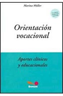 Papel ORIENTACION VOCACIONAL APORTES CLINICOS Y EDUCACIONALES