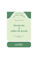 Papel INTRODUCCION AL ANALISIS DEL DERECHO (FILOSOFIA Y DERECHO) (2 EDICION AMPLIADA Y REVISADA)