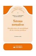 Papel SISTEMAS NORMATIVOS INTRODUCCION A LA METODOLOGIA DE LAS CIENCIAS JURIDICAS (FILOSOFIA Y DERECHO)