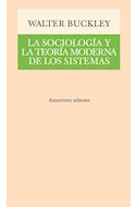 Papel SOCIOLOGIA Y LA TEORIA MODERNA DE LOS SISTEMAS