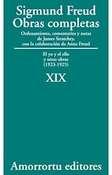 Papel OBRAS COMPLETAS 19 (1923-1925) YO Y EL ELLO Y OTRAS OBRAS (1923-1925)