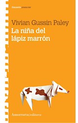 Papel NIÑA DEL LAPIZ MARRON