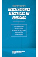 Papel INSTALACIONES ELECTRICAS EN EDIFICIOS (RUSTICO)