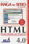 Papel HAGA SU SITIO EN INTERNET HTML DESARROLLANDO UN PROYECT