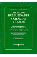 Papel MODALIDAD - HUMANIDADES Y CIENCIAS SOCIALES Y SU ARTICULACION CON EL TRAYECTO TECNICO PROFE