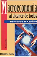Papel MACROECONOMIA AL ALCANCE DE TODOS (COLECCION ECONOMIA)