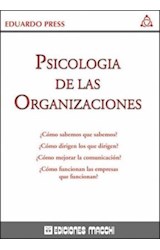 Papel PSICOLOGIA DE LAS ORGANIZACIONES