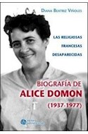 Papel BIOGRAFIA DE ALICE DOMON 1937 - 1977