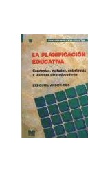 Papel PLANIFICACION EDUCATIVA CONCEPTOS METODOS ESTRATEGIAS Y TECNICAS PARA EDUCADORES