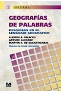 Papel GEOGRAFIAS DE PALABRAS PESQUISAS EN EL LENGUAJE GEOGRAF