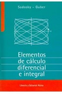 Papel ELEMENTOS DE CALCULO DIFERENCIAL E INTEGRAL + TABLAS Y FORMULAS MATEMATICAS