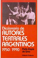 Papel DICCIONARIO DE AUTORES TEATRALES ARGENTINOS 1950/1990