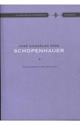 Papel SCHOPENHAUER (COLECCION LA REVUELTA FILOSOFICA)