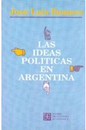 Papel IDEAS POLITICAS EN ARGENTINA (COLECCION POPULAR 147)