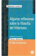 Papel ALGUNAS REFLEXIONES SOBRE LA FILOSOFIA DEL HITLERISMO (POPULAR 626)
