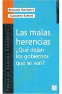 Papel MALAS HERENCIAS QUE DEJAN LOS GOBIERNOS QUE SE VAN (POPULAR 624)