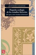Papel PEQUEÑA ECOLOGIA DE LOS ESTUDIOS LITERARIOS POR QUE Y COMO ESTUDIAR LA LITERATURA