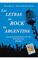 Papel LETRAS DE ROCK EN ARGENTINA (COLECCION SIGNOS Y CULTURA SERIE MAYOR)