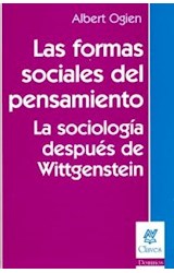 Papel FORMAS SOCIALES DEL PENSAMIENTO LA SOCIOLOGIA DESPUES D