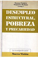 Papel DESEMPLEO ESTRUCTURAL POBREZA Y PRECARIEDAD