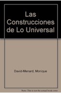 Papel CONSTRUCCIONES DE LO UNIVERSAL PSICOANALISIS Y FILOSOFIA