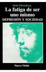 Papel FATIGA DE SER UNO MISMO DEPRESION Y SOCIEDAD