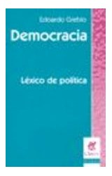 Papel DEMOCRACIA LEXICO DE POLITICA (COLECCION CLAVES) (RUSTICO)