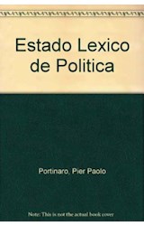 Papel ESTADO LEXICO DE POLITICA (COLECCION CLAVES PROBLEMAS) (RUSTICA)