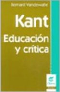 Papel KANT EDUCACION Y CRITICA (COLECCION CLAVES PERFILES) (RUSTICA)