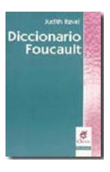 Papel DICCIONARIO FOUCAULT (COLECCION CLAVES)
