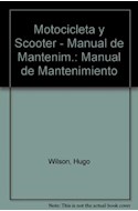 Papel MOTOCICLETA Y SCOOTER MANUAL DE MANTENIMIENTO