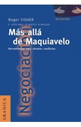 Papel MAS ALLA DE MAQUIAVELO HERRAMIENTAS PARA AFRONTAR CONFLICTOS
