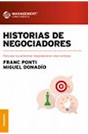 Papel HISTORIAS DE NEGOCIADORES (COLECCION MANAGEMENT CONOCIMIENTO)